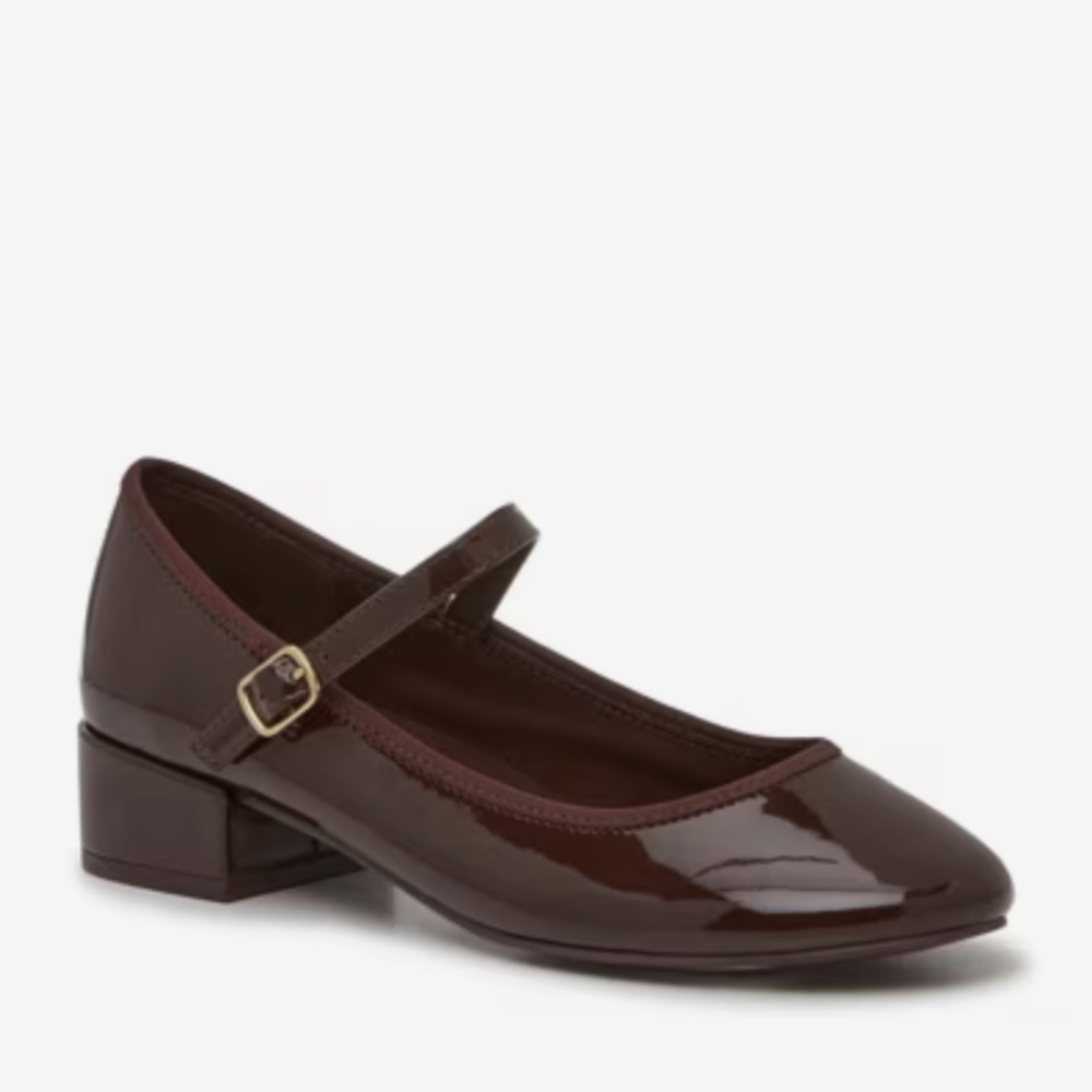 NWOB Madden Girl Women's Tutu Mary Jane Pumps Brown Size 7.5